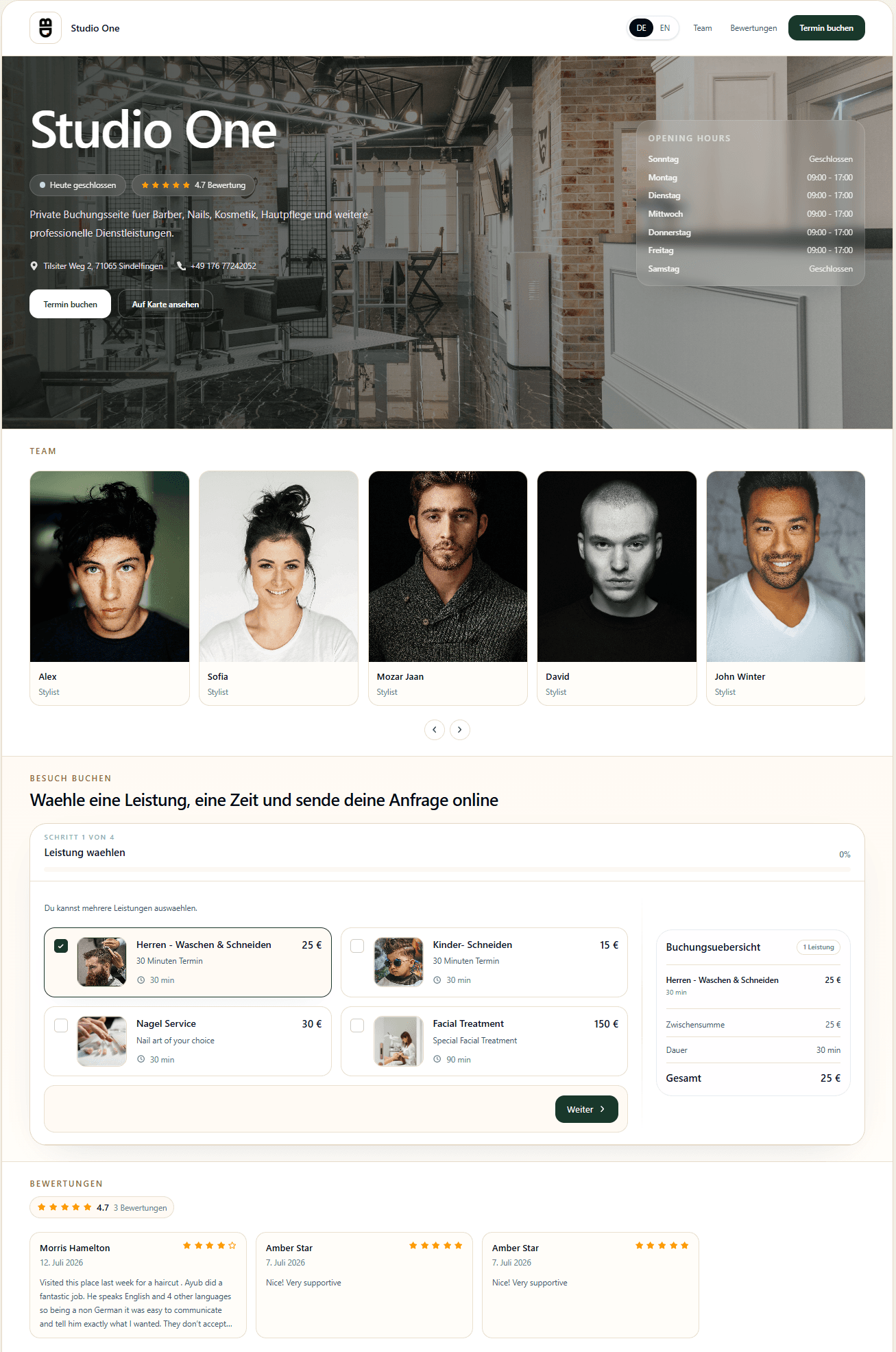 Meetimely default theme preview